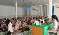 اردوی جهادی با عنوان فلسفه حجاب در مدارس متوسطه دوم دخترانه شهرستان بندرعباس برگزارشد.