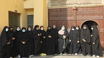 بازدید دانش آموزان هرمزگانی از موزه مردم‌شناسی خلیج‌فارس در قالب طرح ایران گشت